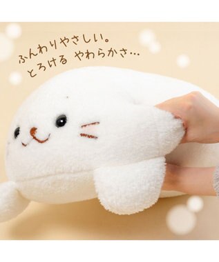 Mother garden しろたん メルティ 抱き枕 55cm ホワイト