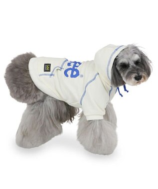 PET PARADISE Lee ステッチパーカー 《ホワイト》 小型犬 ホワイト