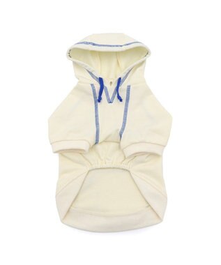 PET PARADISE Lee ステッチパーカー 《ホワイト》 小型犬 ホワイト