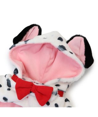 PET PARADISE ディズニー 101匹わんちゃん なりきり ケープ 小型犬 ホワイト×ブラック