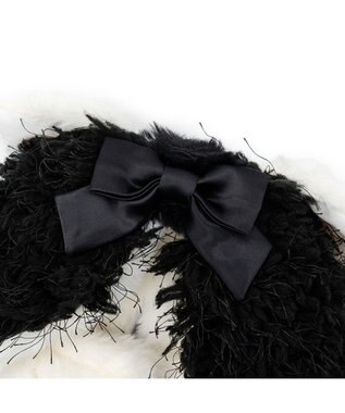 PET PARADISE cherircouture ドットリボン ポンチョ 《ブラック》 小型犬 ブラック