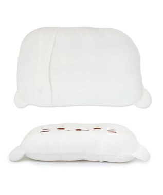 Mother garden しろたん 顔まくら 29cm×43cm しろたん