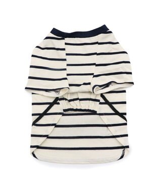 PET PARADISE Lee ナップサック付き Ｔシャツ 中型犬 大型犬 ホワイト×ブラック
