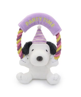 PET PARADISE スヌーピー トイ 《お誕生日 パーティー柄》 パーティー柄