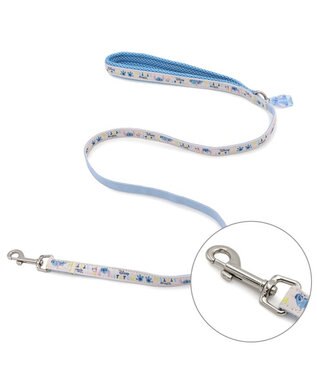 PET PARADISE ディズニー スティッチ リード ＳＳ～Ｓ 小型犬 ホワイト×ブルー