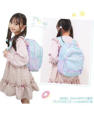 Mother garden マザーガーデン  子供用 リュックサック 【Mサイズ】《 ユニコーン / 野いちご 》 ハピネス柄