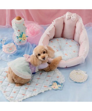 PET PARADISE ディズニー リトルマーメイド アリエル シェル カドラー ピンク