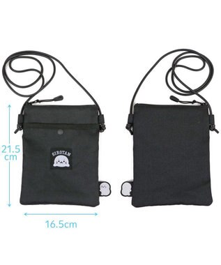 Mother garden しろたん ミニサコッシュ 黒