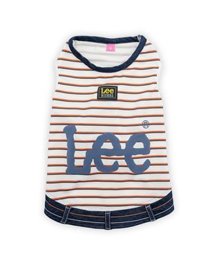 PET PARADISE Lee エコメイド ボーダー タンクトップ 小型犬 ネイビー×レッド