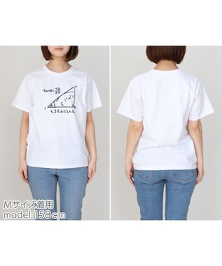 Mother garden しろたん Tシャツ 半袖  《しろたんじぇんと柄》 白色 S/M/L/XL 白~オフホワイト