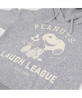 PET PARADISE スヌーピー ずっ友 お揃い パーカー 《グレー》 オーナー用 グレー
