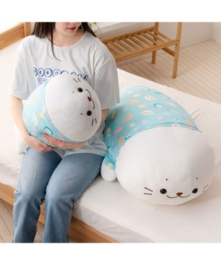 Mother garden しろたん 抱き枕85cm用 クールカバー 《ハッピーラムネ柄》 ハッピーラムネ柄