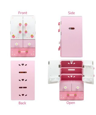 Mother garden マザーガーデン 野いちご キューティーデラックス 冷蔵庫 ピンク