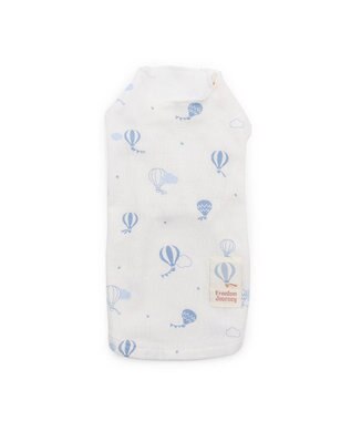 PET PARADISE ペットパラダイス やさしい タンクトップ 《気球柄》 超小型犬 小型犬 ホワイト×ブルー