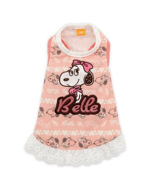 PET PARADISE スヌーピー お気に入り タンクトップ 《ベル》 中型犬 ピンク