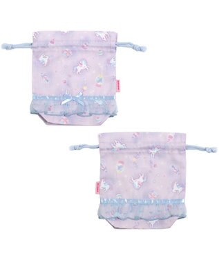 Mother garden マザーガーデン ユニコーン コップ巾着 《ファンシー柄》 ファンシー柄