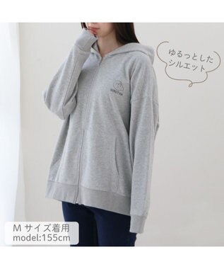 Mother garden しろたん ジップパーカー 《つみつみ》 ユニセックス つみつみ