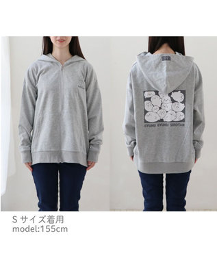 Mother garden しろたん ジップパーカー 《つみつみ》 ユニセックス つみつみ