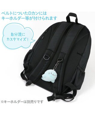 Mother garden しろたん チャーム付き リュック 黒