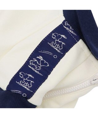 PET PARADISE スヌーピー トラック ロンパース 中型犬 大型犬 ホワイト×ネイビー