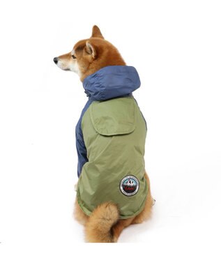 犬服 犬用品 ペットグッズ ペットウェア ペットパラダイス 犬 服 春 抗ウイルス ジャケット 緑 中 大型犬 シェルジャケット 防水 撥水 アウトドア アウター レインコート ウィンドブレーカー ドッグウエア ドッグウェア おしゃれ Pet Paradise 通販 雑貨と