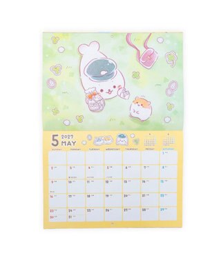 Mother garden しろたん 2027年 壁掛けカレンダー 0