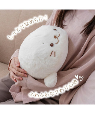 Mother garden しろたん クリーミー ぬいぐるみ 38cm アイボリー