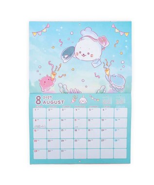 Mother garden しろたん 2027年 壁掛けカレンダー 0