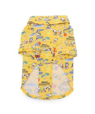 PET PARADISE スヌーピー サマー アロハシャツ 中型犬 大型犬 イエロー