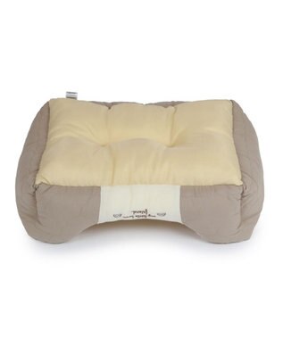 PET PARADISE ペットパラダイス くまちゃん キルトカドラー  Ｍ 57×45cm ブラウン