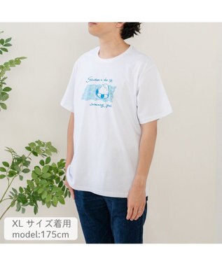 Mother garden しろたん 半袖 Ｔシャツ 《イン・ザ・プール》 ユニセックス ホワイト