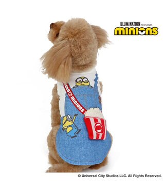  ミニオン トレーナー  ポップコーン ポーチ風 小型犬