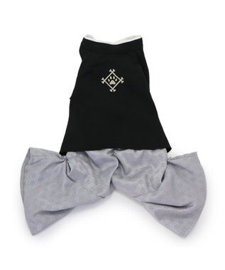 PET PARADISE ペットパラダイス 金糸紋付き袴 小型犬 黒