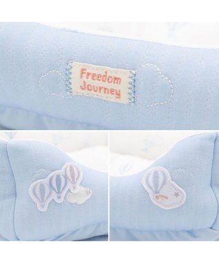 PET PARADISE ペットパラダイス やさしい カドラー  《気球柄》S ライトブルー