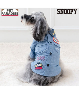 PET PARADISE スヌーピー ワークシャツ 小型犬