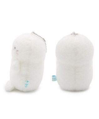 Mother garden しろたん ほわほわ お座り キーホルダー 0