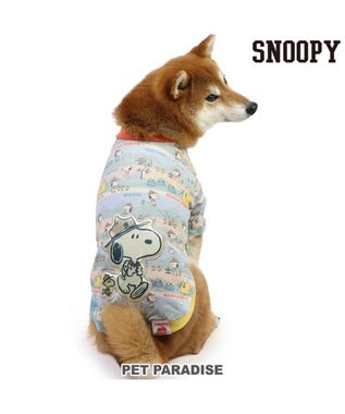 PET PARADISE スヌーピー トレーナー《キャンプ柄》 中型犬