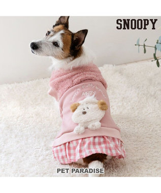 PET PARADISE スヌーピー 脇開きトレーナー 《ピンク》 小型犬 ピンク