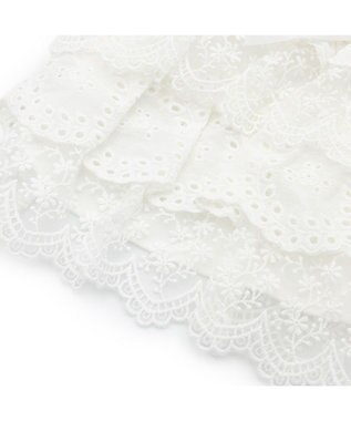 PET PARADISE cherircouture レースフリル ワンピース 小型犬 ホワイト