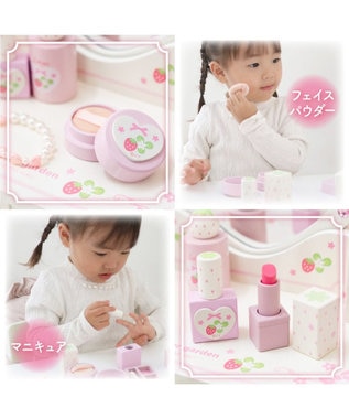 Mother garden スウィートストロベリー ハート ドレッサー ホワイト