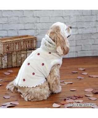 PET PARADISE ペットパラダイス 反射スヌード 《ホワイト》 中型犬 大型犬 ホワイト