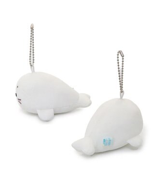 Mother garden しろたん クール キーホルダー 《アイスホワイト》 単品 アイスホワイト