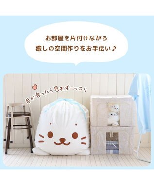 Mother garden しろたん＆らっこいぬ デカ ごろ寝 抱き枕 メガ巾着付きセット シリアルナンバー入り -