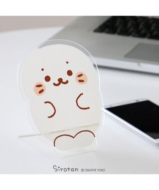 Mother garden しろたん アクリル スマホスタンド 《ダイカット》 ダイカット