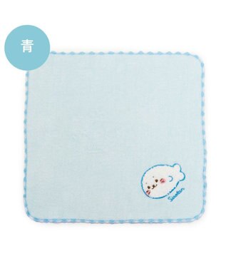  しろたん サガラミニタオル  《青》 単品 25cm×25cm