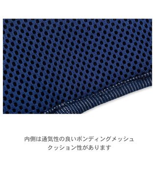 PET PARADISE Lee フード付ハーネス 《ヒッコリー》 ＳＳ ネイビー×ホワイト