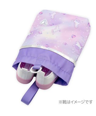 Mother garden マザーガーデン ユニコーン シューズバッグ 《ぷっくり柄》 ぷっくり柄