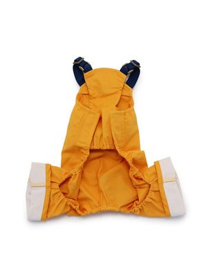 PET PARADISE ディズニー トイストーリー  ピザプラネット柄  オーバーオール 【小型犬】 オレンジ