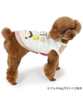 PET PARADISE スヌーピー トレーナー アイシングクッキー 《ホワイト》 小型犬 ホワイト