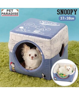 PET PARADISE スヌーピー 野球２ｗａｙ ハウス Ｍ